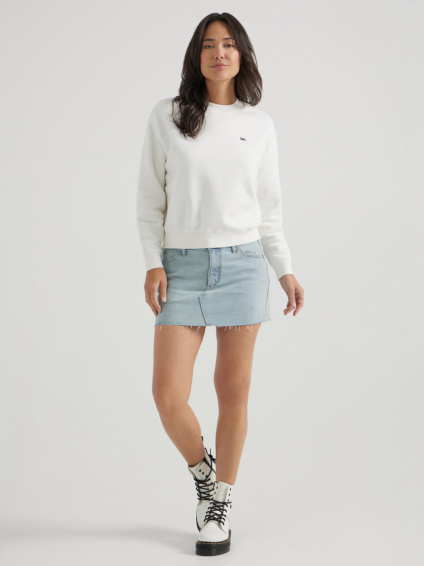 Women's Crewneck Sweatshirt | Women's Tops & Tees | Lee® Product Image