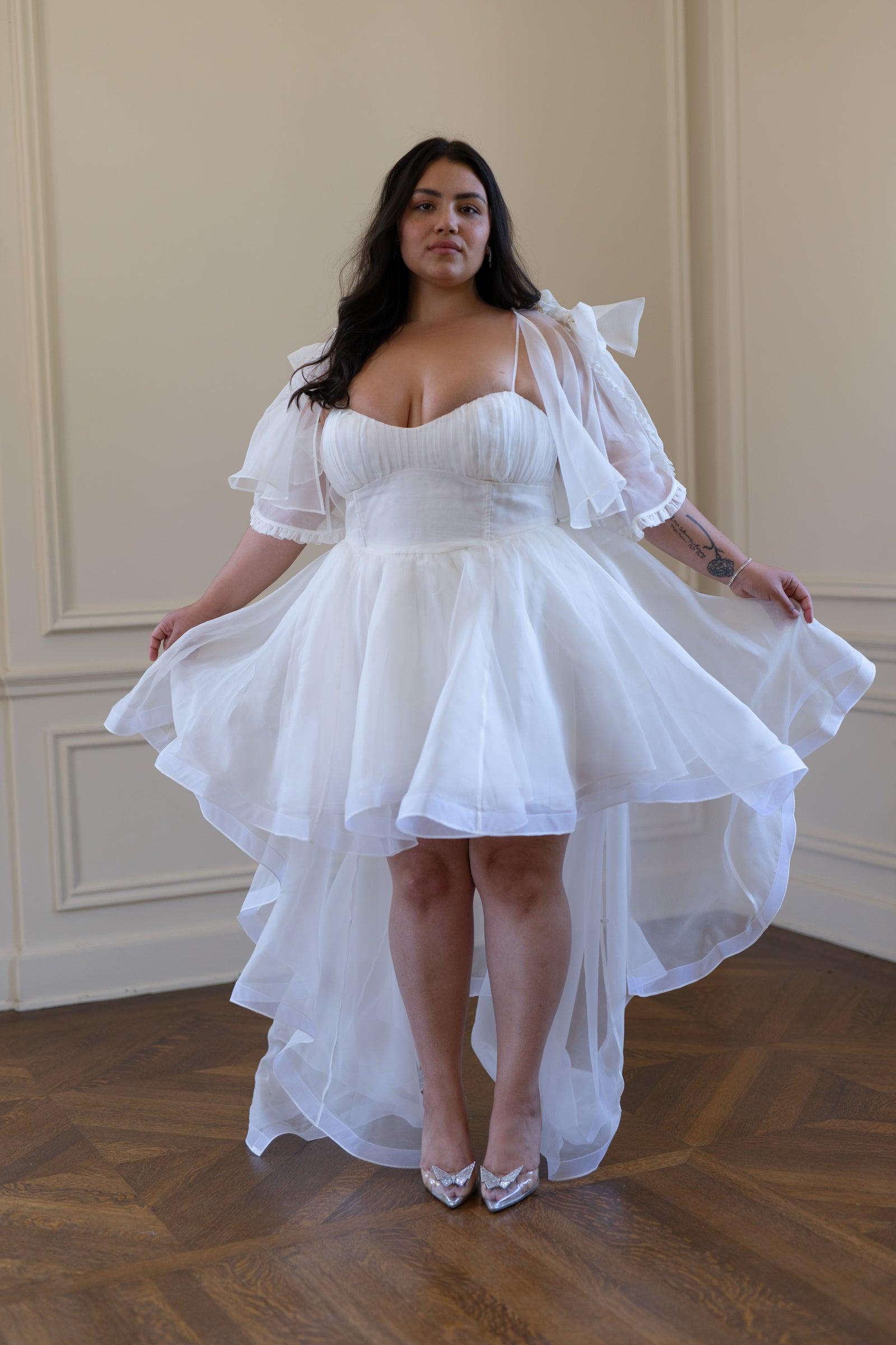 The Ivory Dreamgirl Capelet Product Image