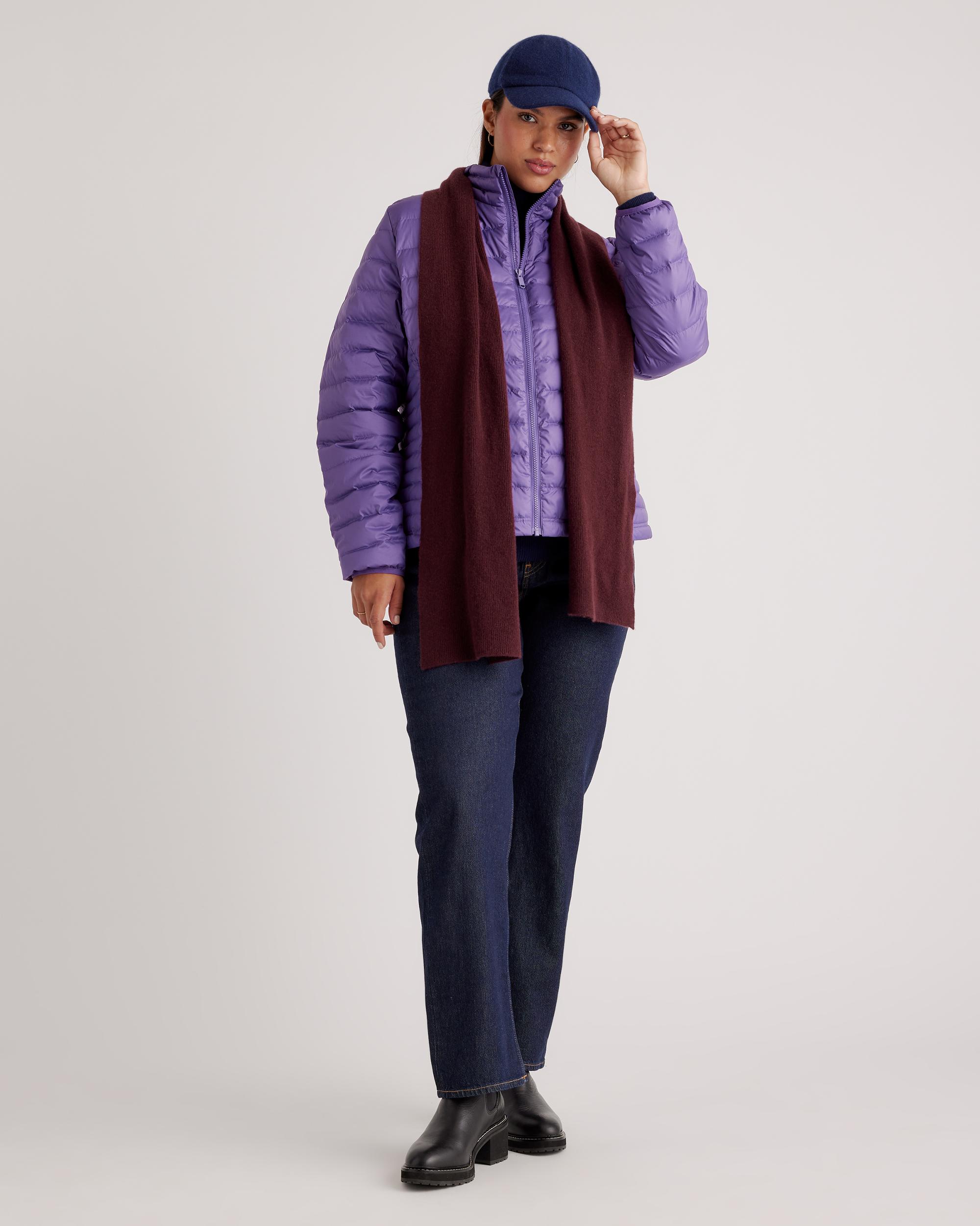 Quince | Women's Lightweight Down Packable Puffer Jacket Recycled Polyester Product Image