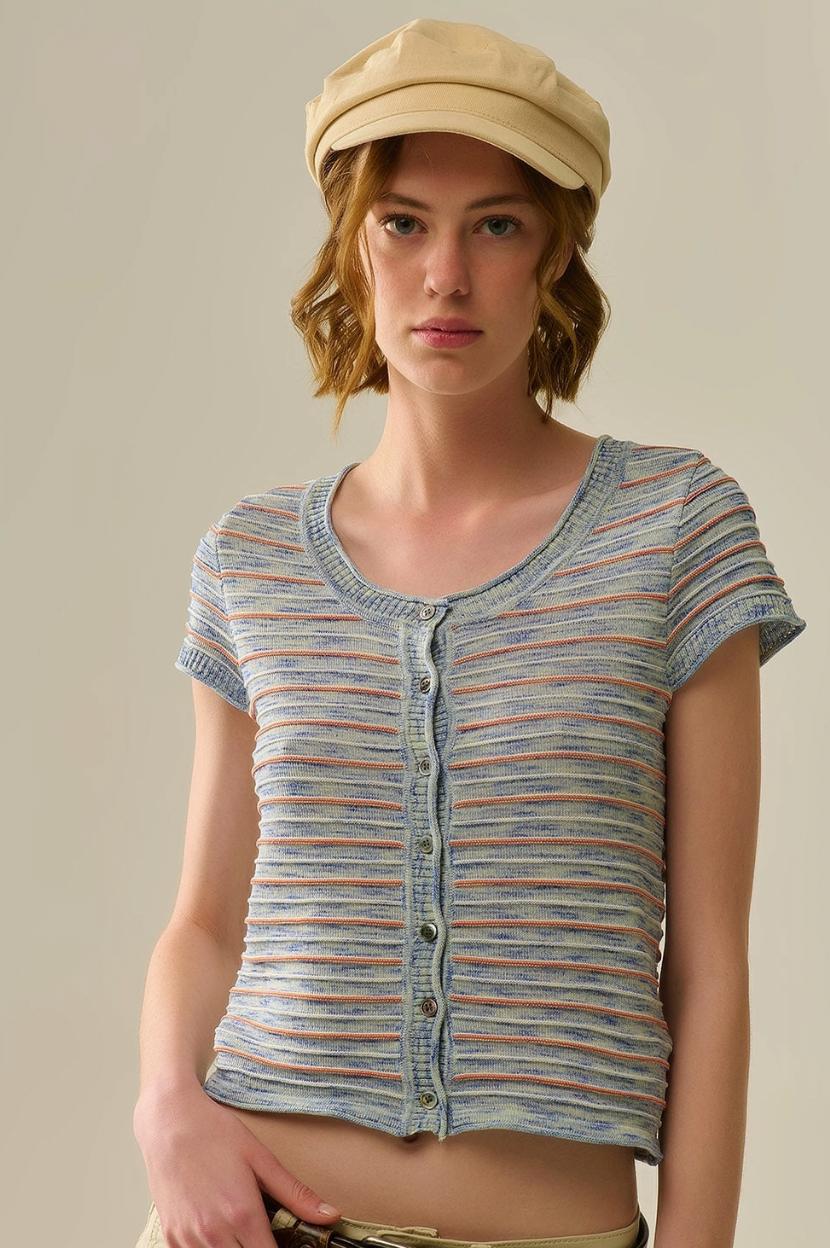 Sonia Short Sleeve Sweater Product Image