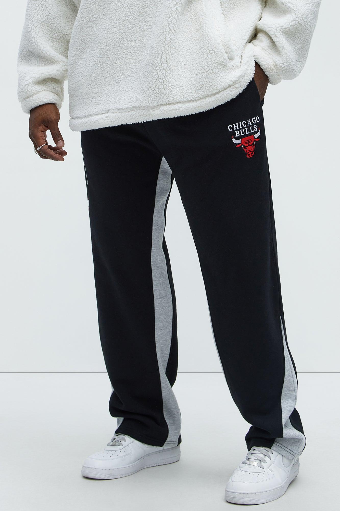 Bulls Backboard Skinny Flare Sweatpants - Red/Black Male Product Image