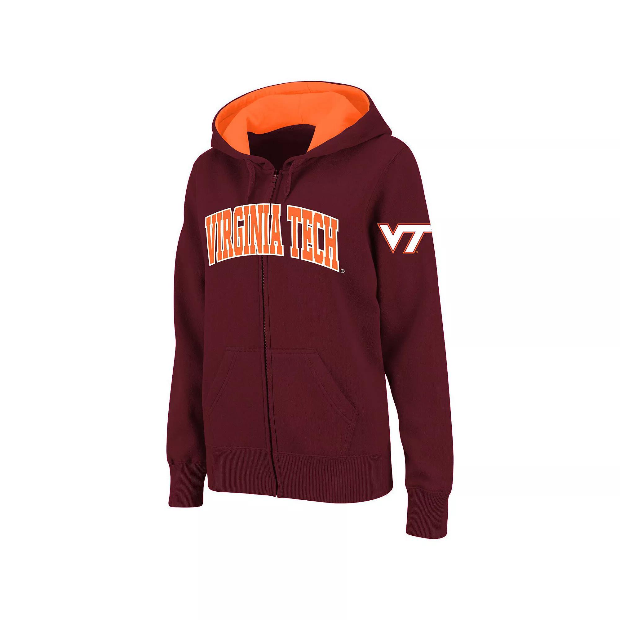 Women's Stadium Athletic Cardinal Iowa State Cyclones Arched Name Full-Zip Hoodie,  Product Image