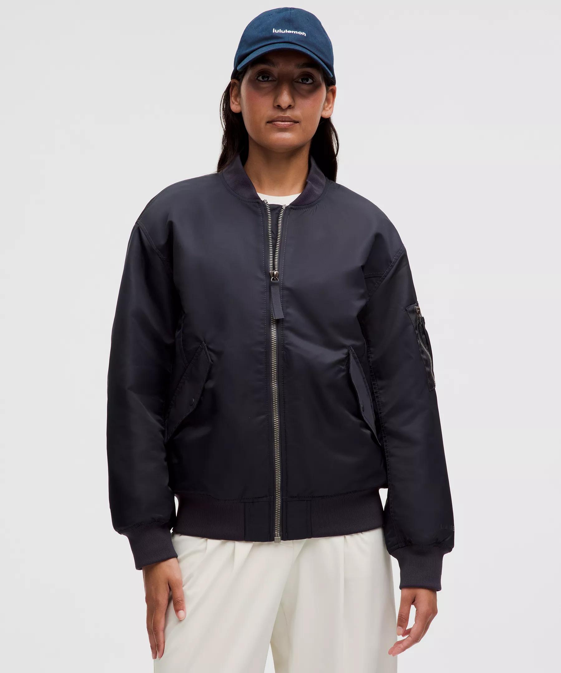 Oversized Insulated Flight Jacket Product Image