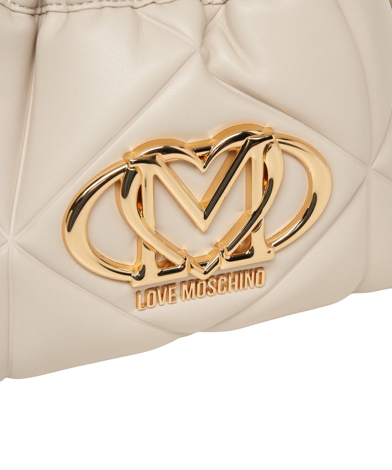 Quilted crossbody bag with logo Product Image