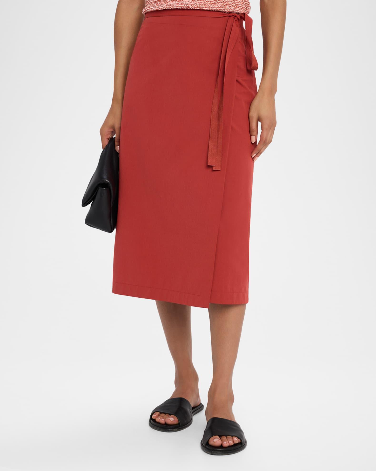 Straight Wrap Skirt  Product Image