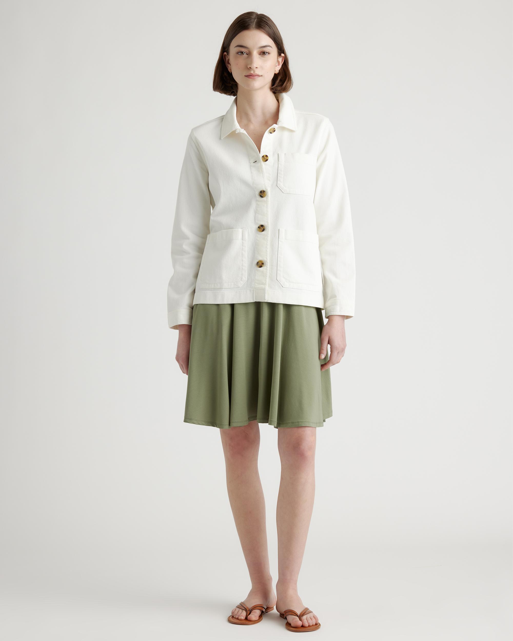 Quince | Women's Organic Comfort Stretch Chore Jacket Organic Cotton Product Image