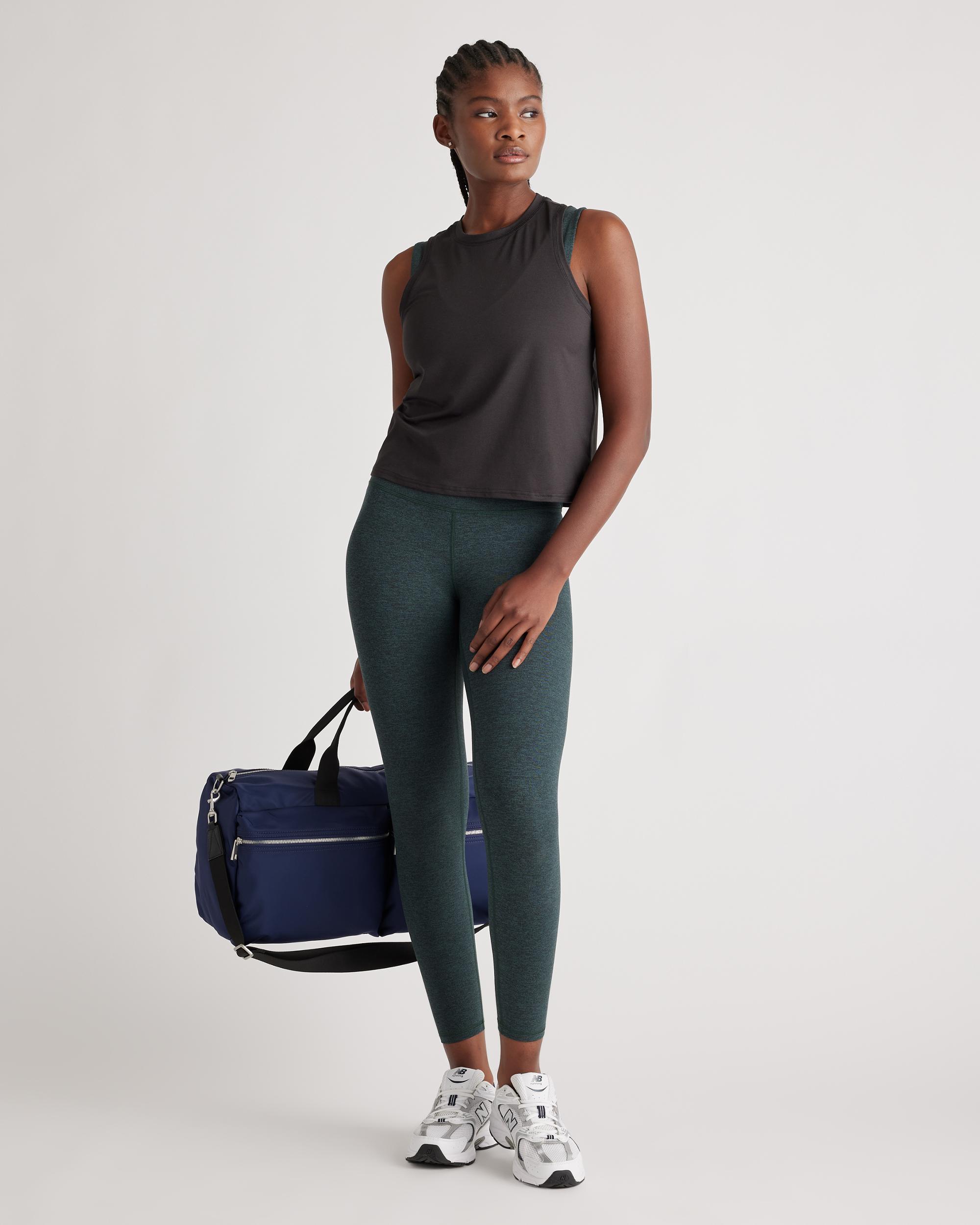 Quince | Women's Flowknit Breeze High-Neck Tank Top 100% Polyester Product Image