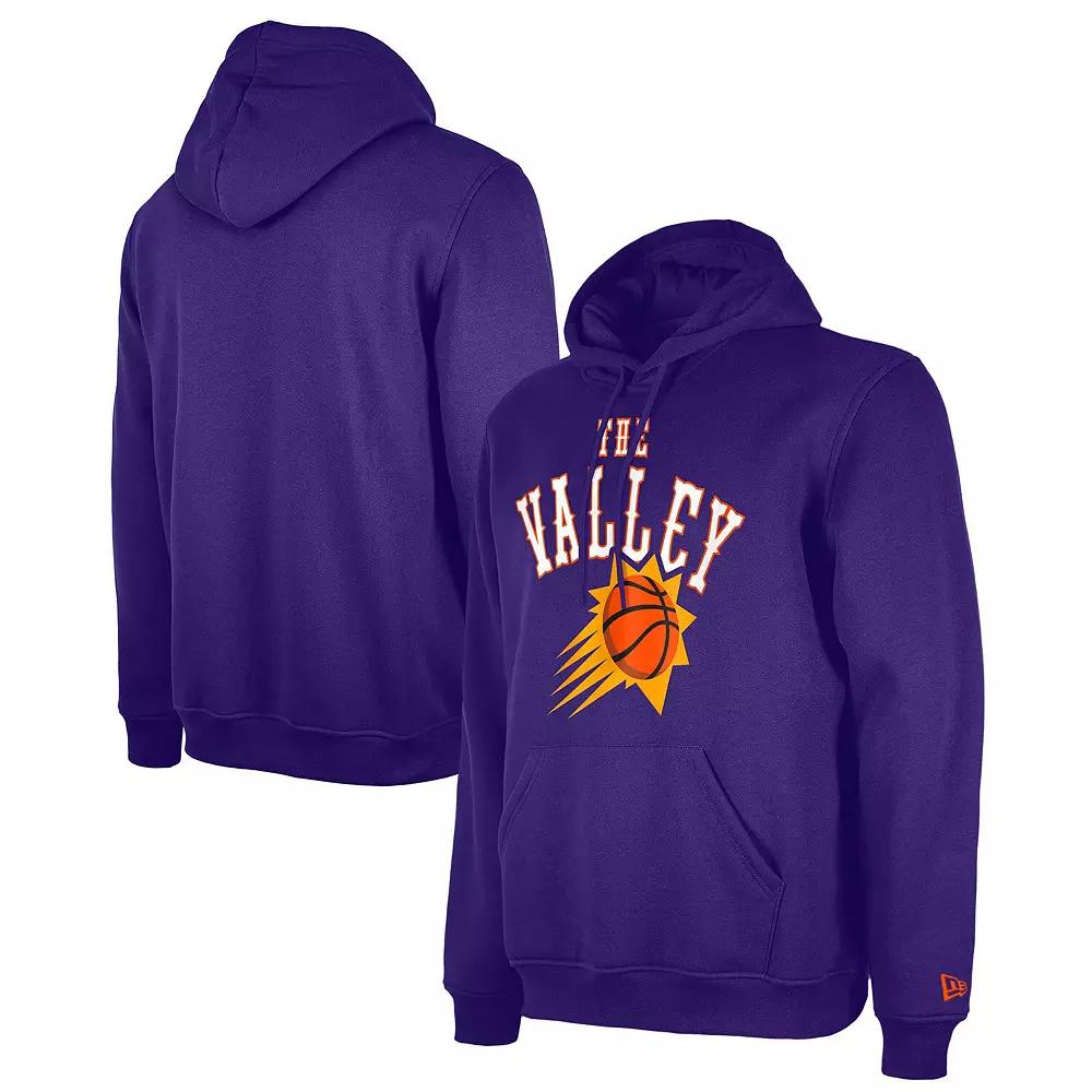 Men's New Era  Purple Phoenix Suns 2024/25 City Edition Pullover Hoodie, Size: Large, Phx Purple Product Image