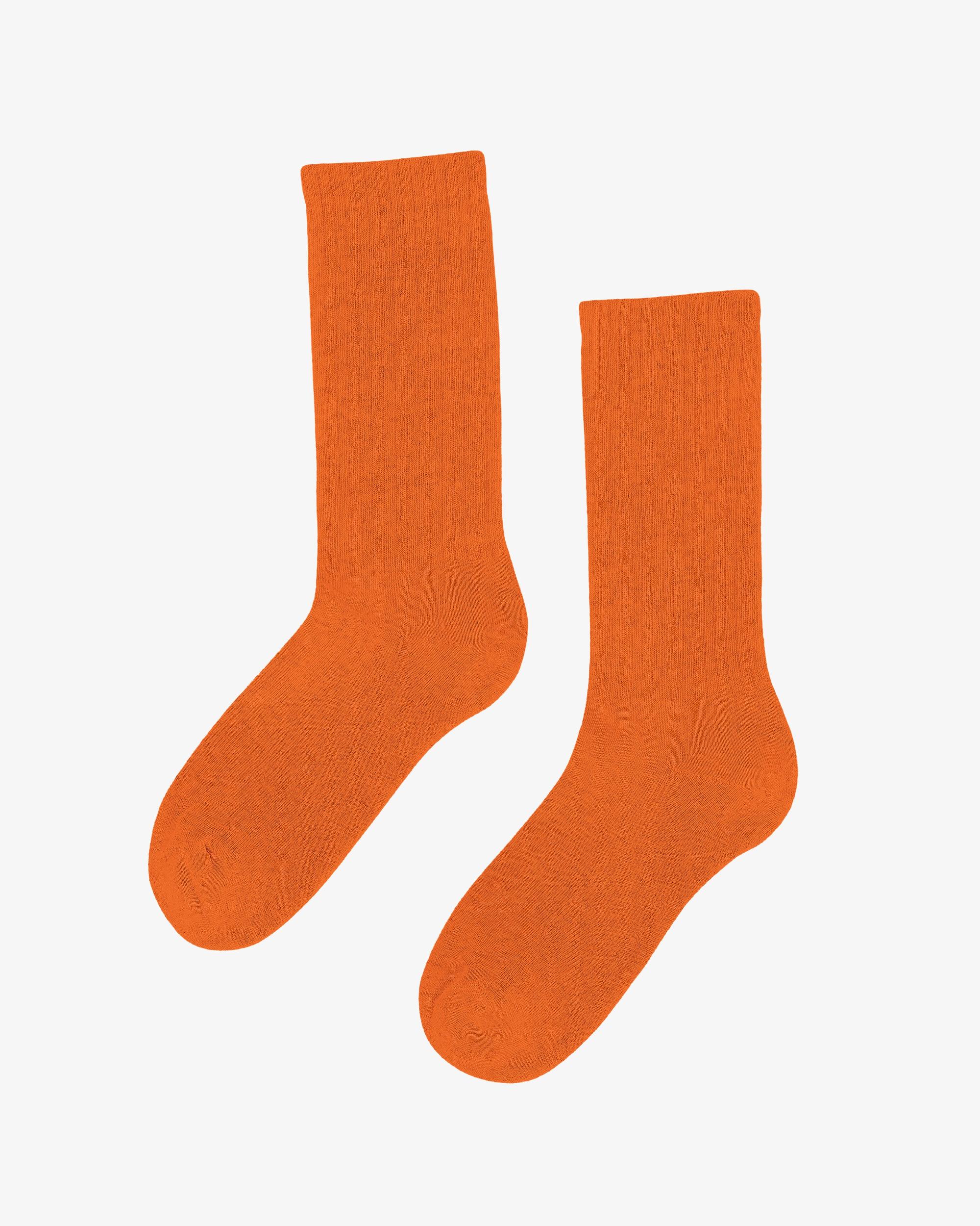 Organic Active Sock - Sunny Orange Product Image