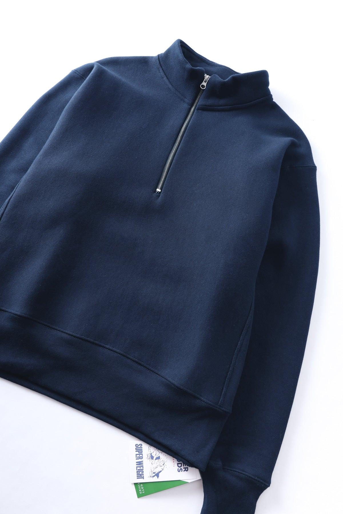 Power Goods - Super Weight Quarter Zip - Forest Green Product Image