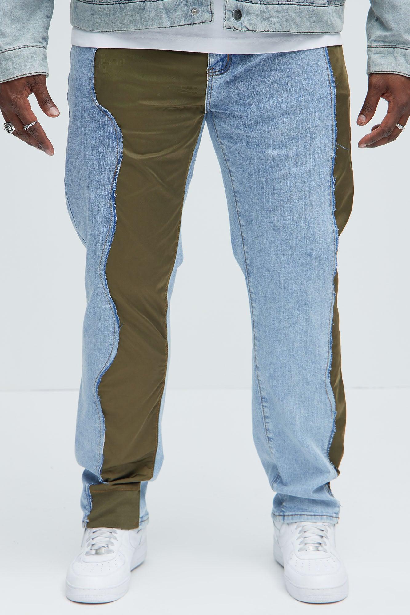 Look At It Two Ways Slim Jeans - Medium Blue Wash Product Image