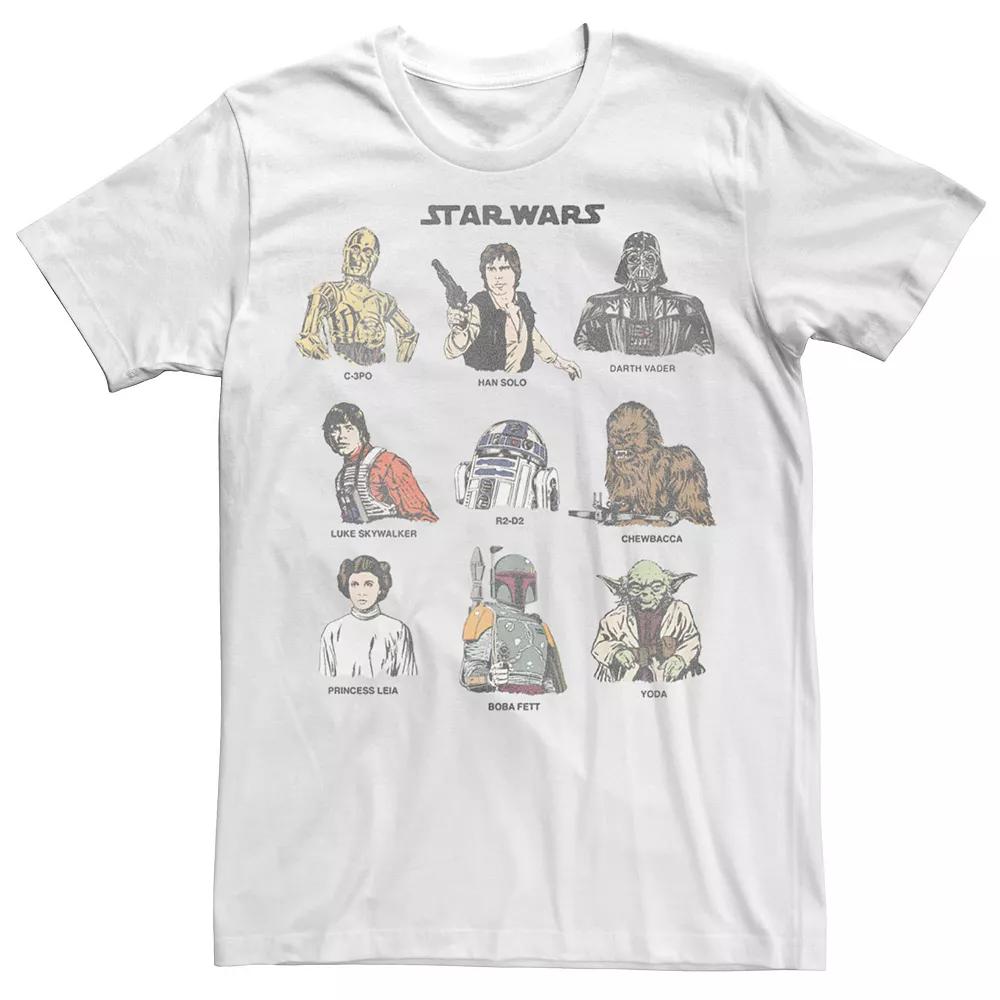 Men's Star Wars Classic Characters Graphic Tee,  Product Image