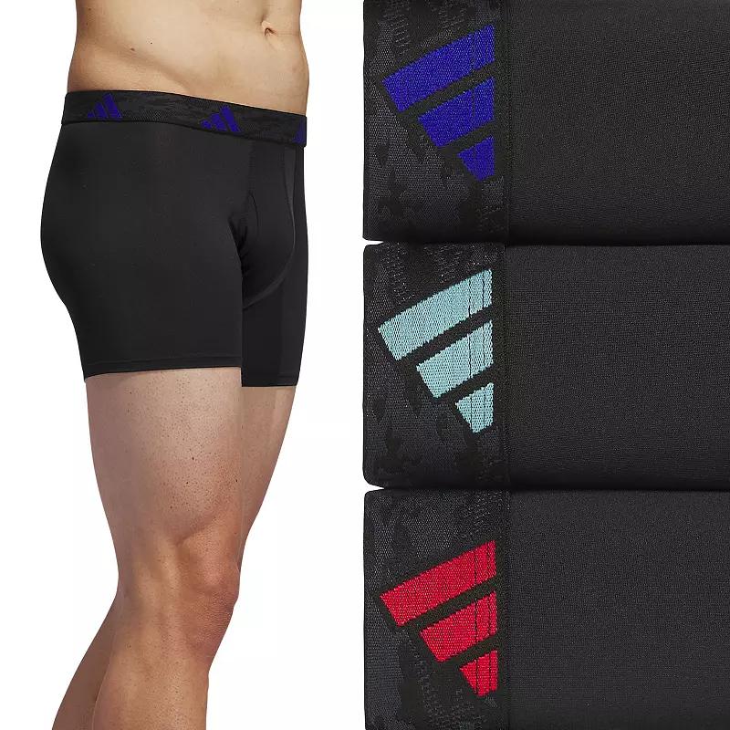 Men's adidas 3-pack Microfiber Trunks,  Product Image