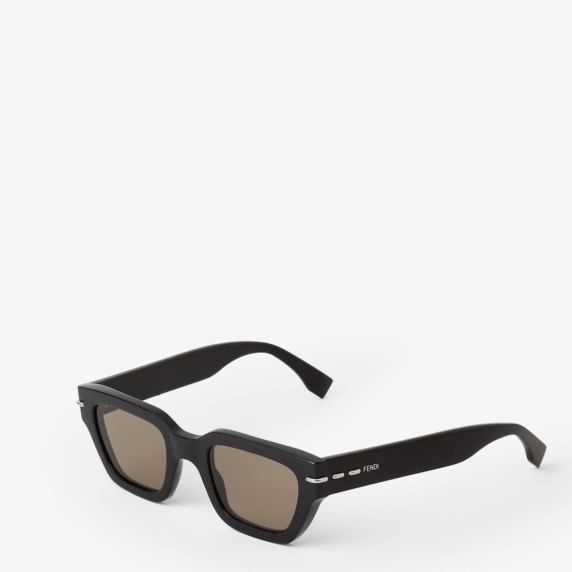 Fendi SelleriaBlack acetate sunglasses Product Image