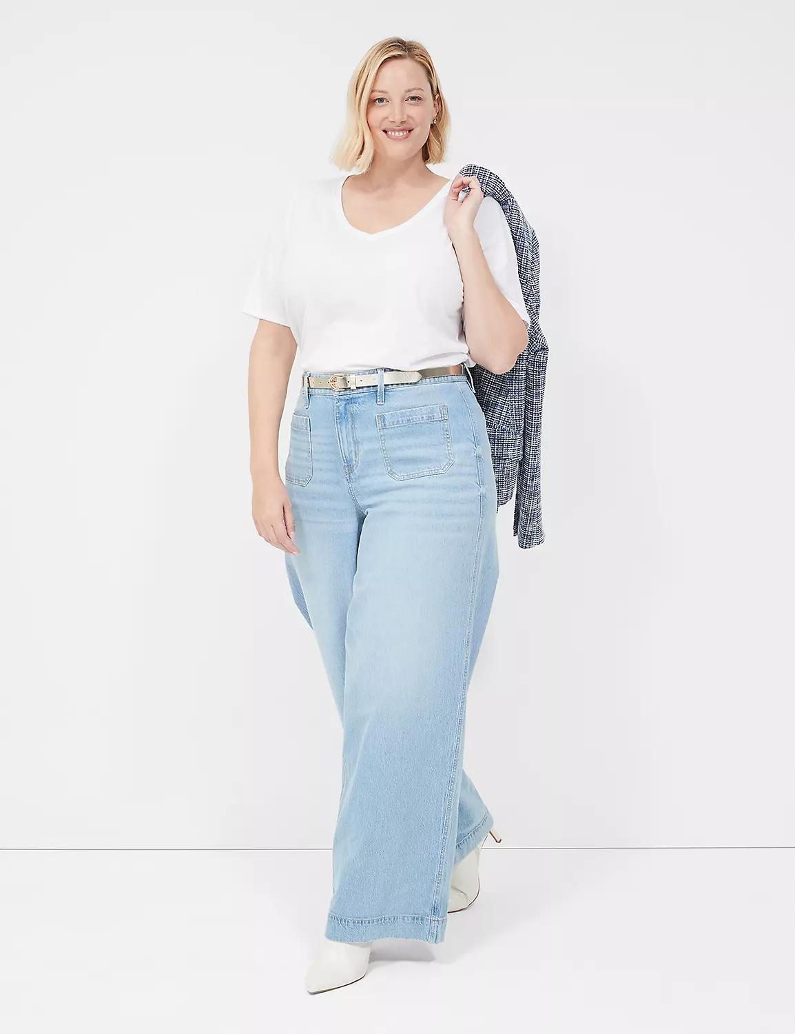 Perfect Sleeve V-Neck Tee Product Image