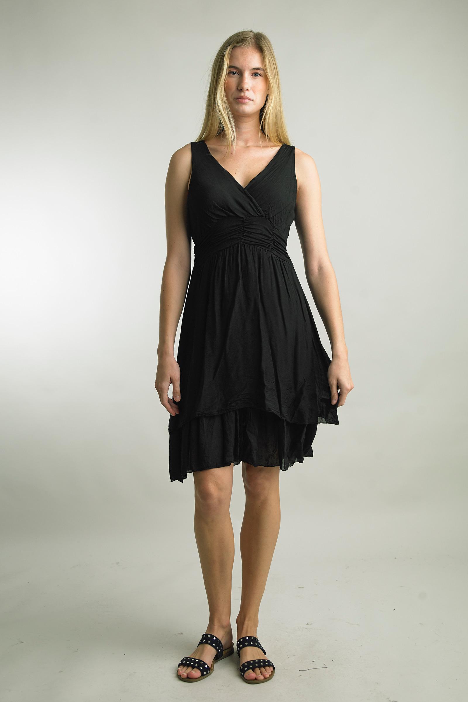 Layered Silk Dress Product Image