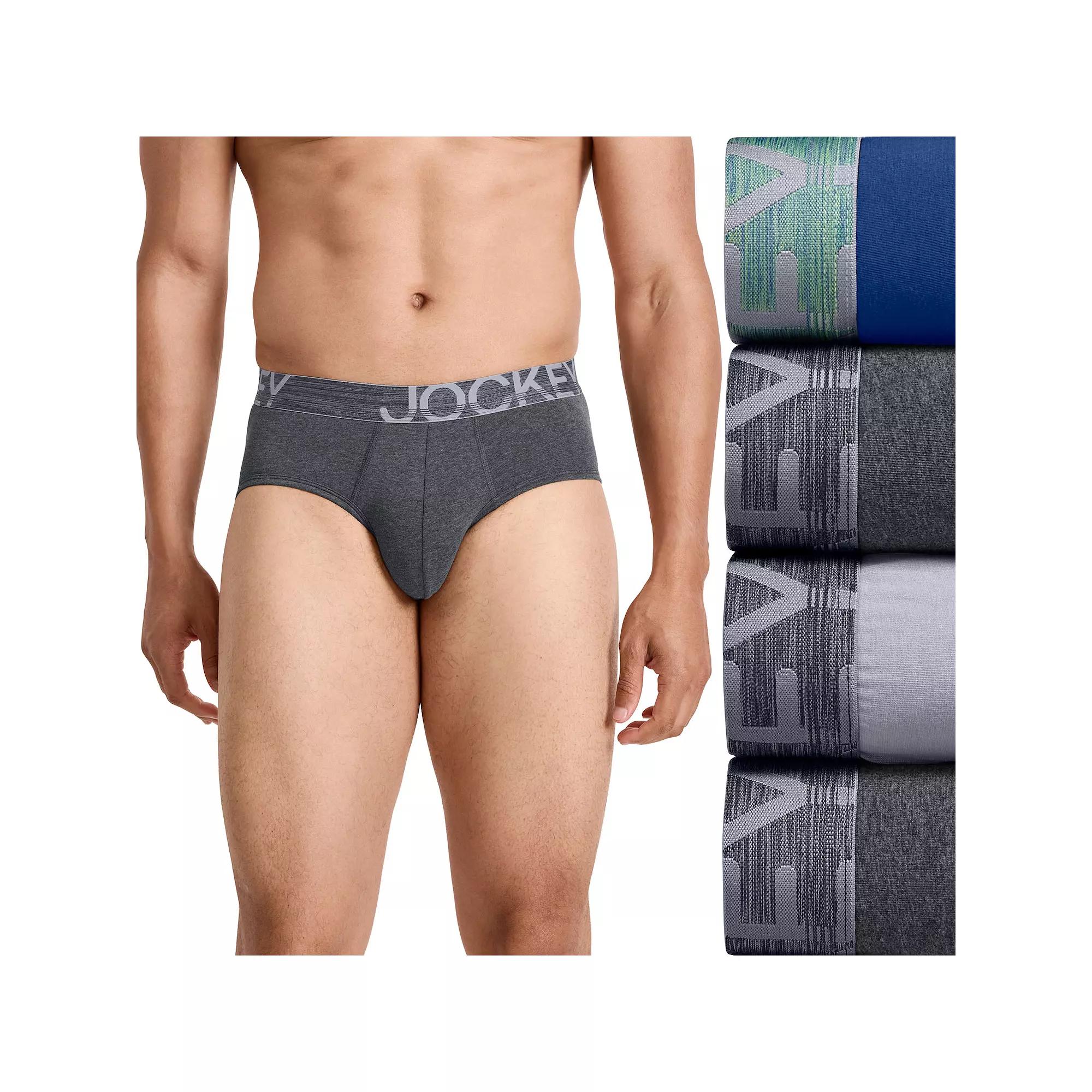 Men's Jockey 4-Pack ActiveStretch™ Briefs,  Product Image