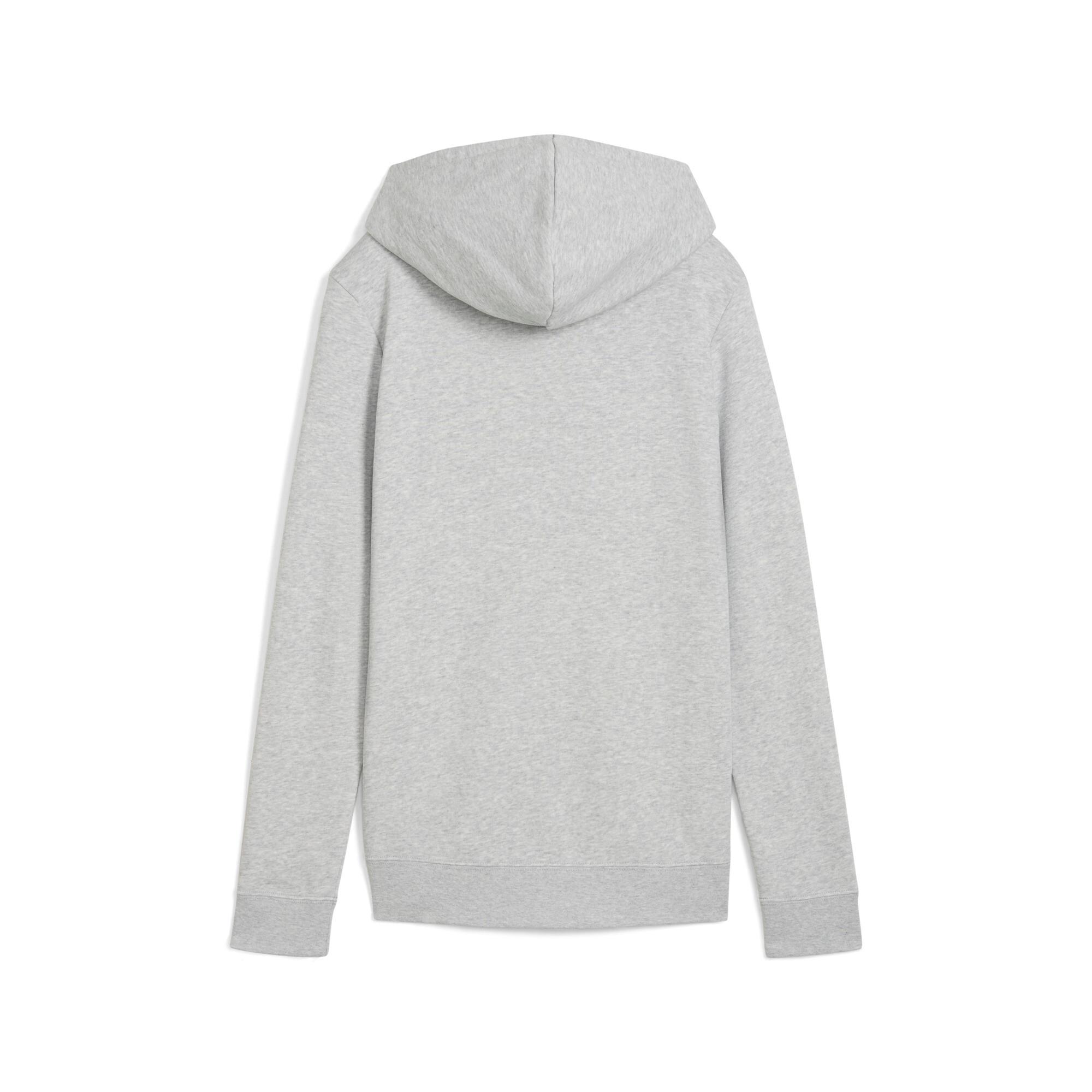 PUMA Essentials Logo Lab Women's Hoodie in Grey Product Image