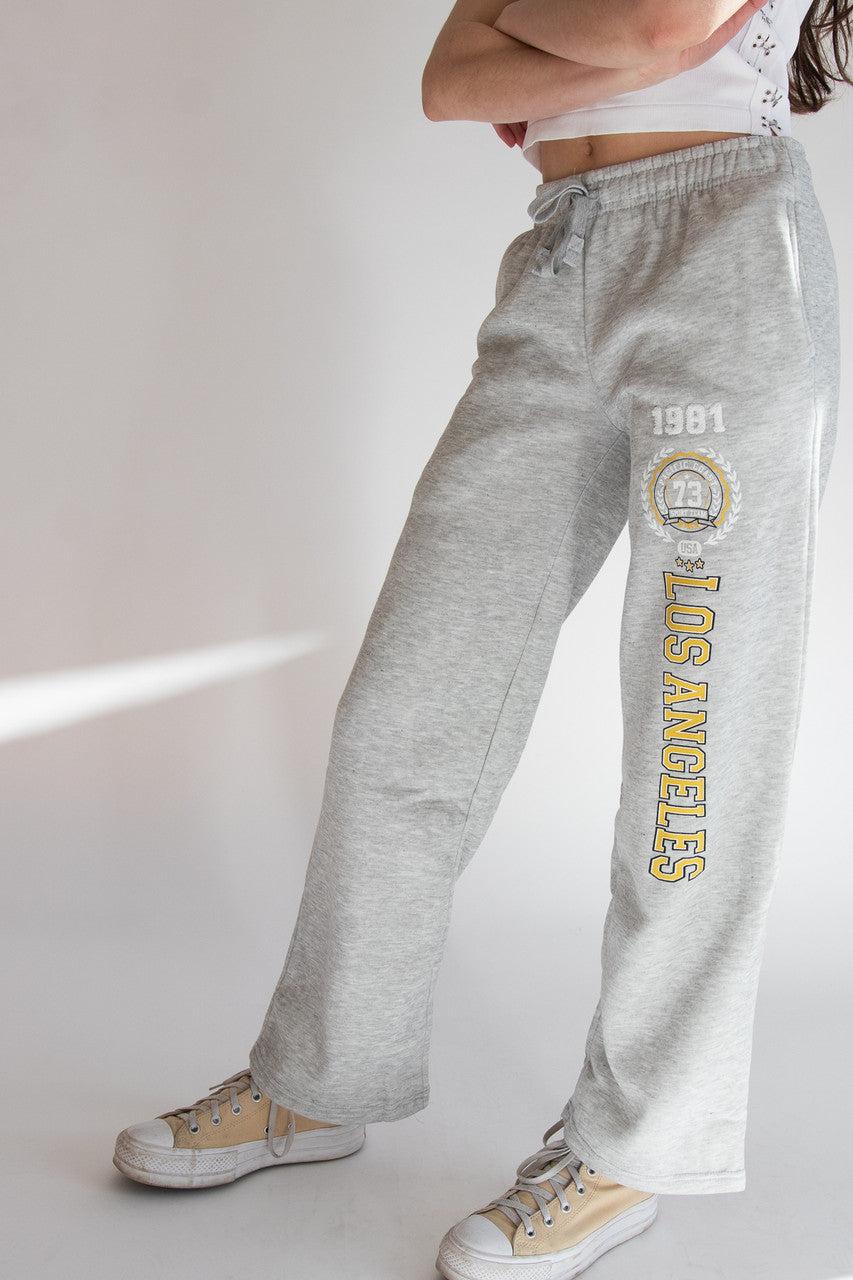 LA Wide Leg Sweatpants Product Image