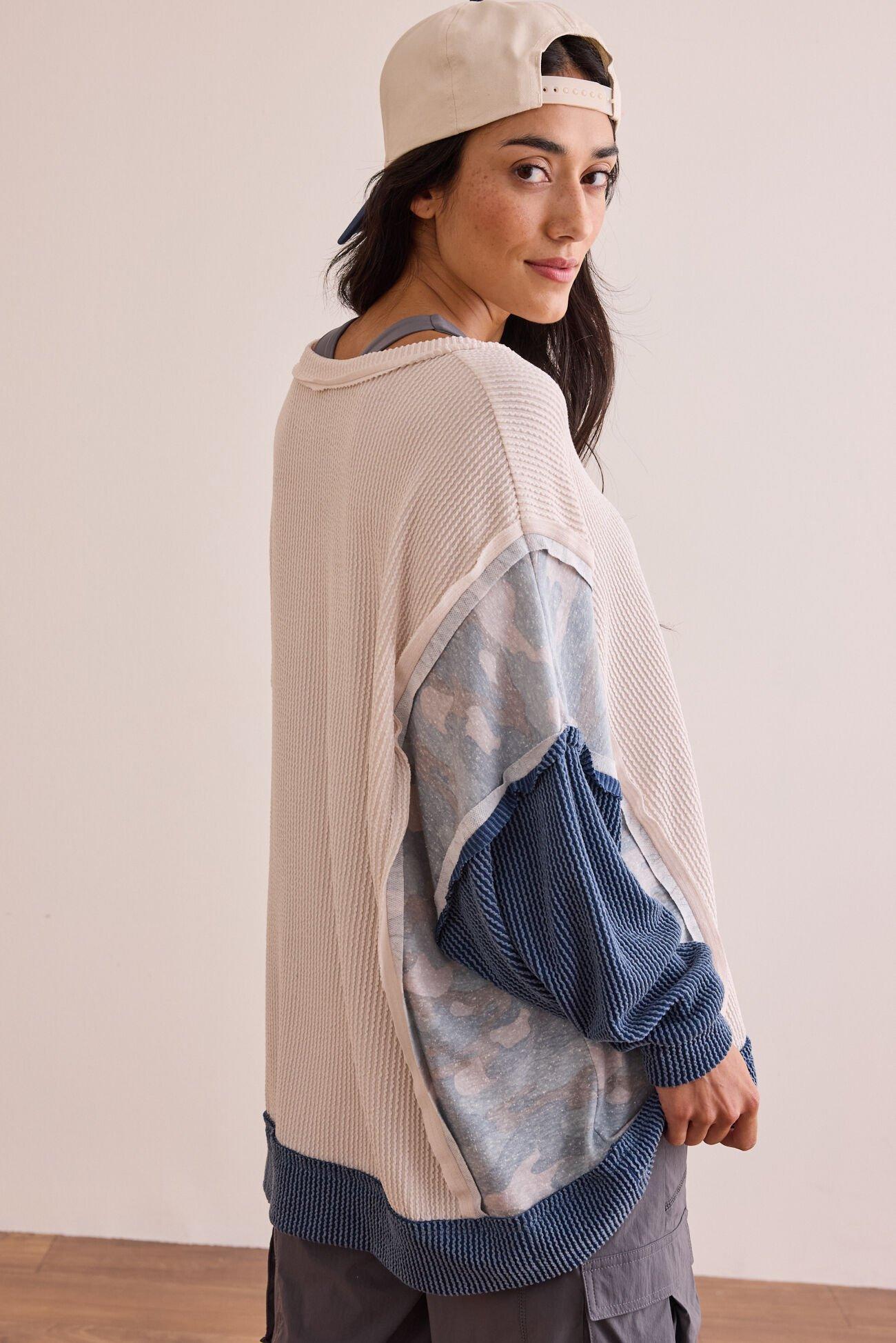 Free Feeling Rib Pullover Product Image