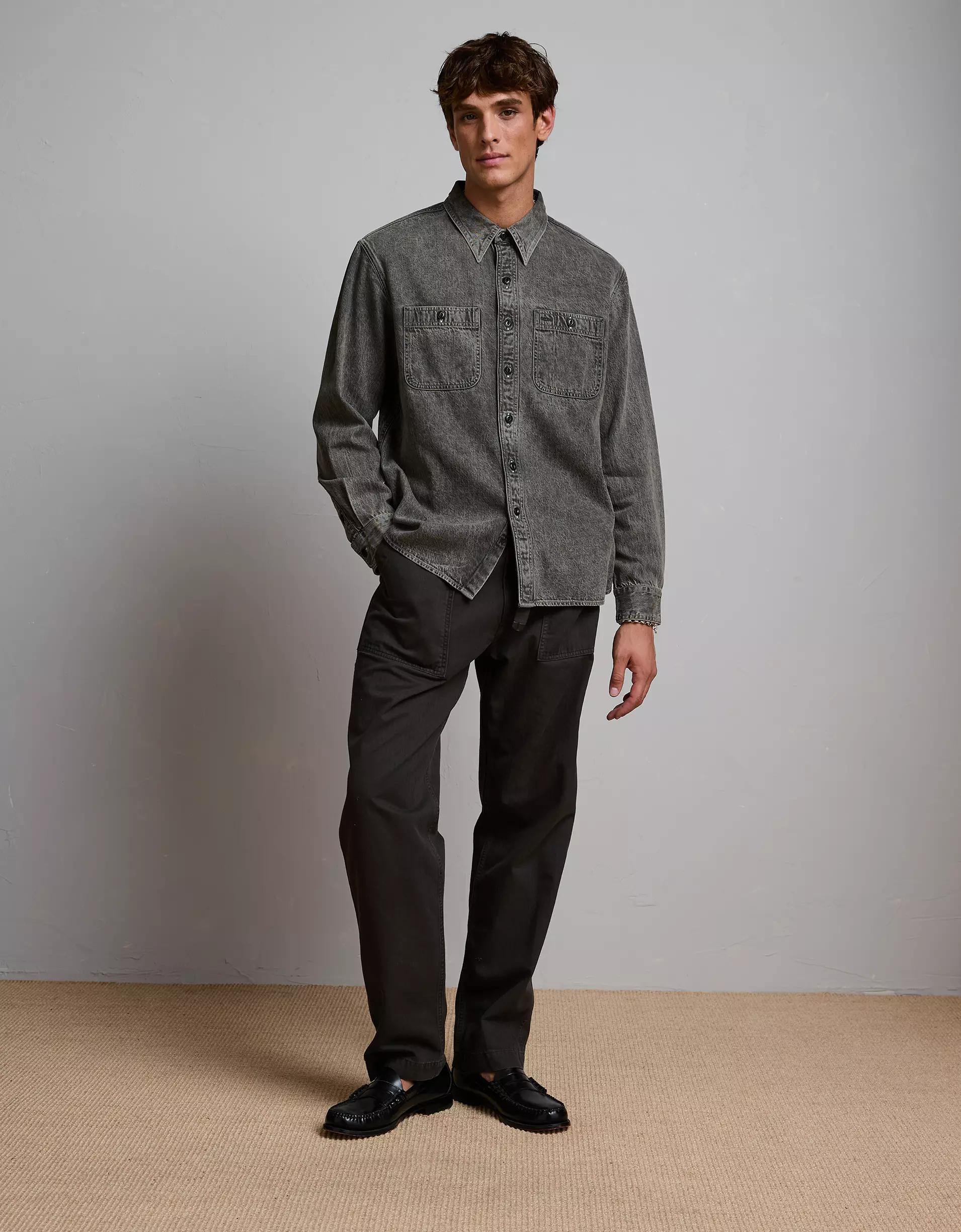 AE77 Premium Denim Workshirt Product Image
