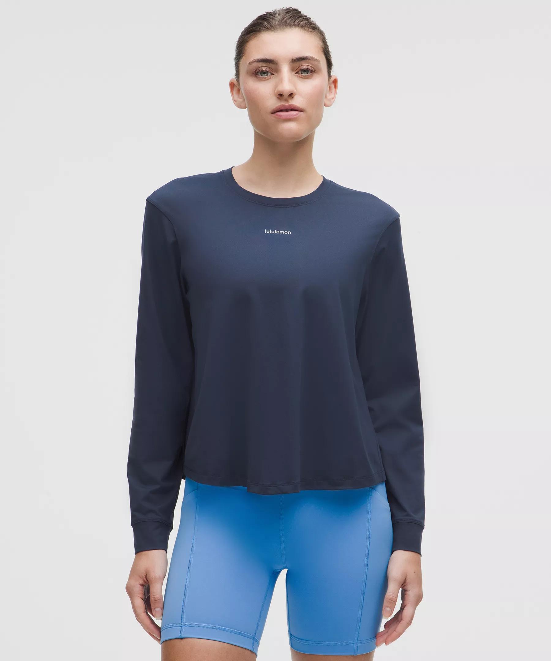 Pace Crush Cross-Back UV-Protective Graphic Long-Sleeve Shirt Product Image