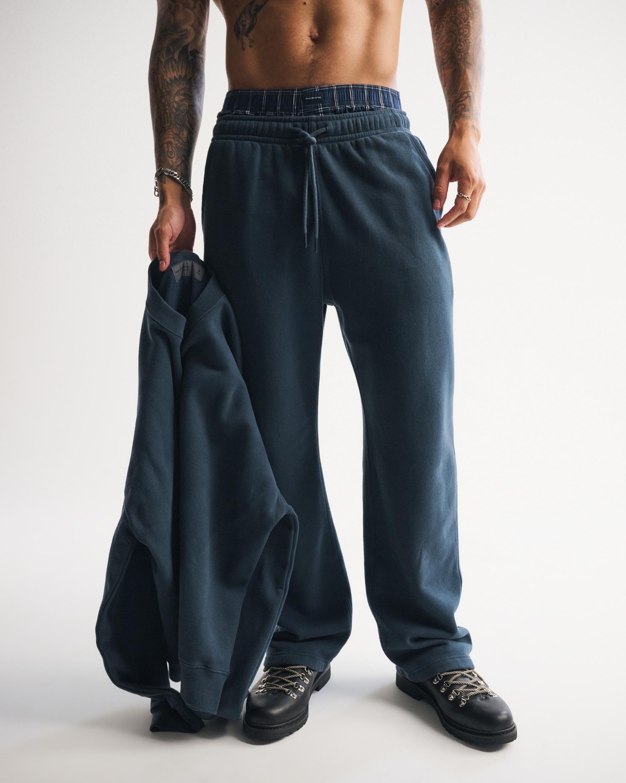 Essential Baggy Open-Hem Sweatpant Product Image