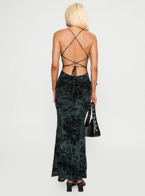 Giorgiana Maxi Dress Black Product Image