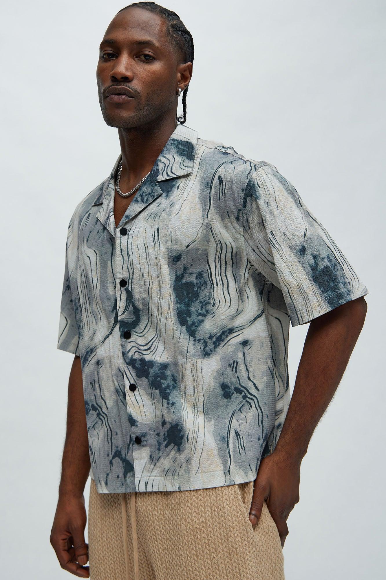 Granite Shirt - Grey/combo Product Image