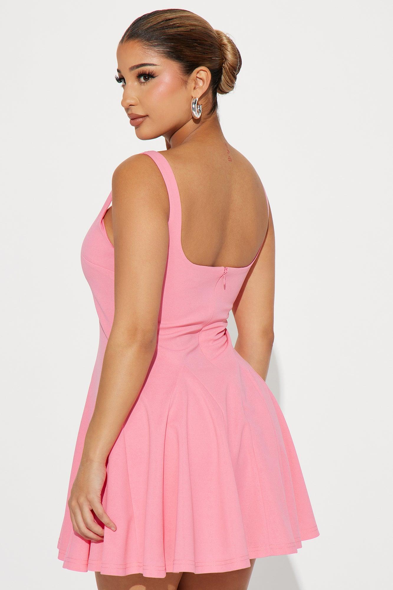 Hila Mini Dress - Pink Product Image