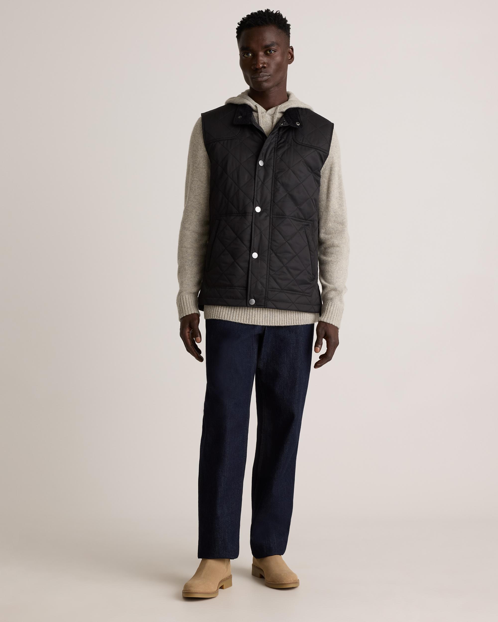 Quince | Men's Featherless Quilted Vest Nylon Product Image