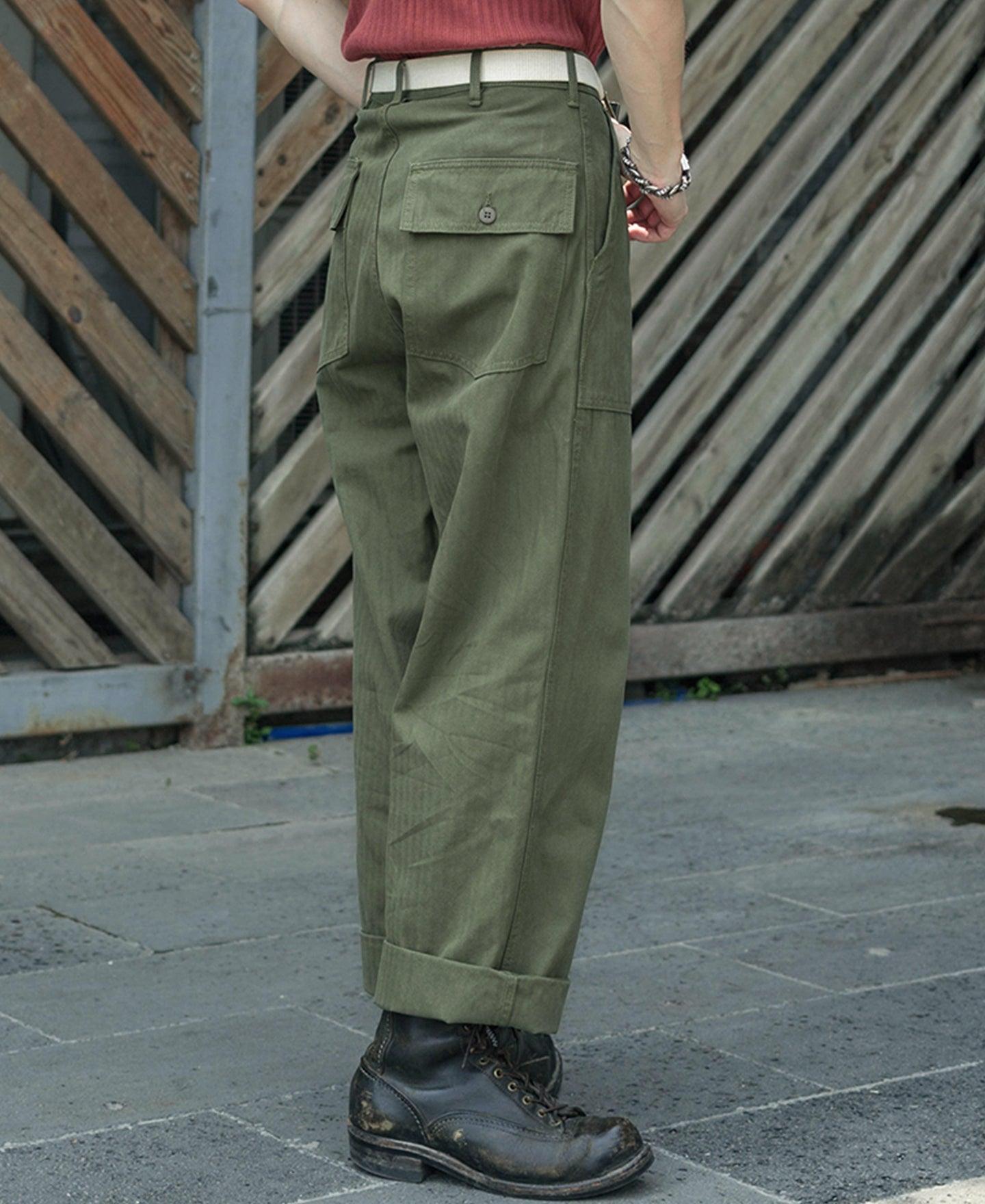 1947 1st 838A OD7 Utility Fatigue Pants Product Image