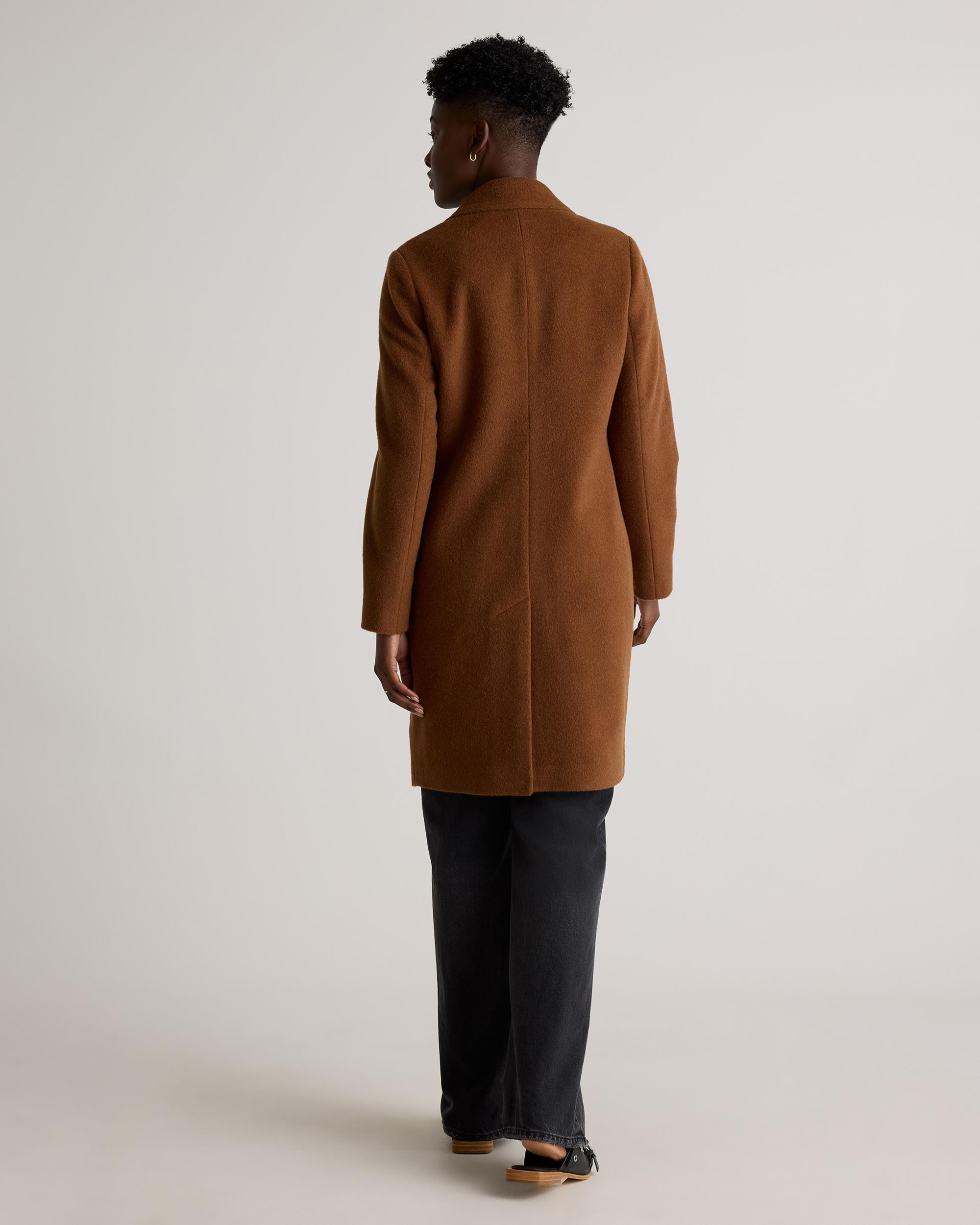 Quince | Women's Camel Hair Single-Breasted Midi Coat Wool Product Image