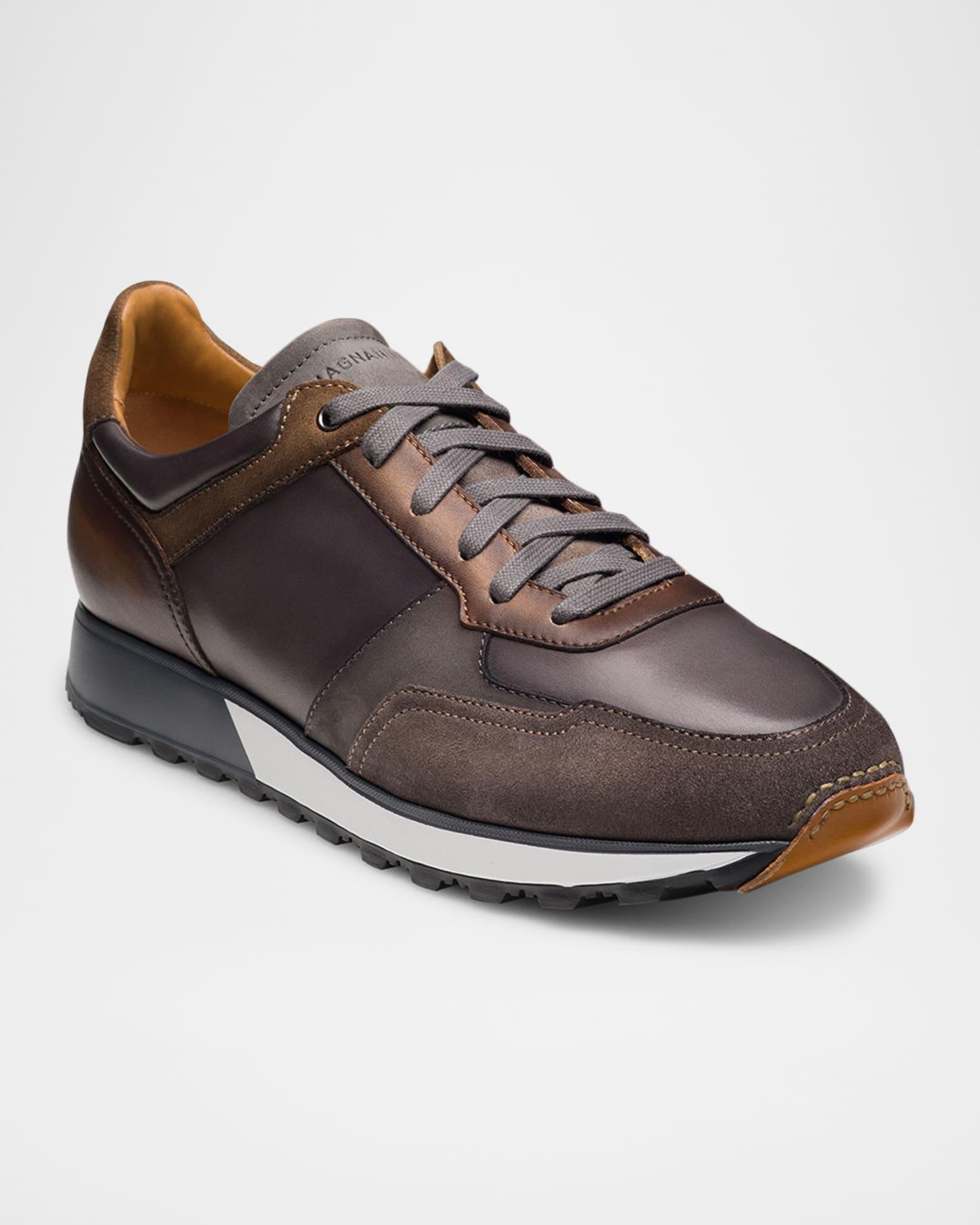 Men's Arco Leather Runner Sneakers Product Image