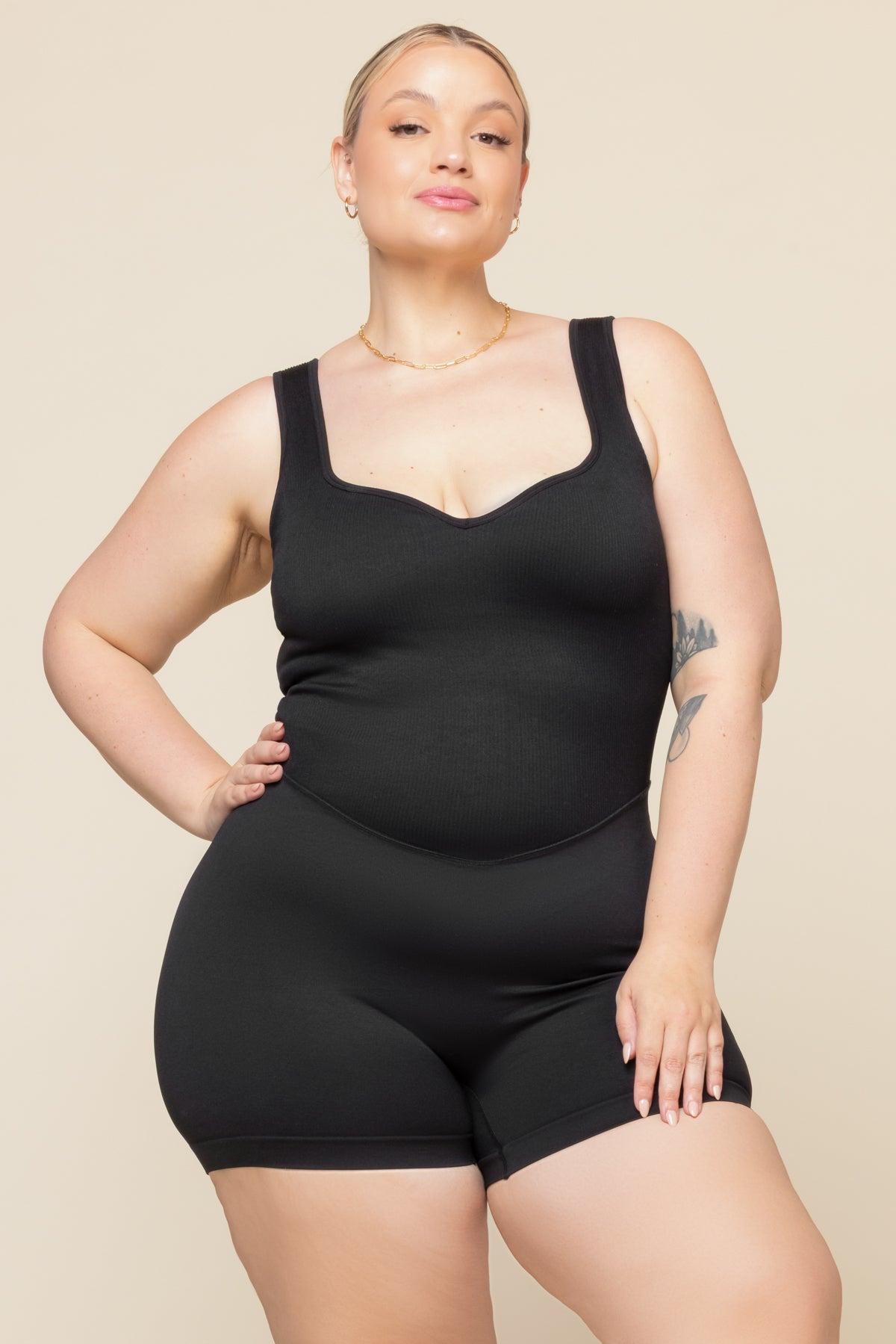 Hey Shorty Seamless Shortsie - Black Product Image