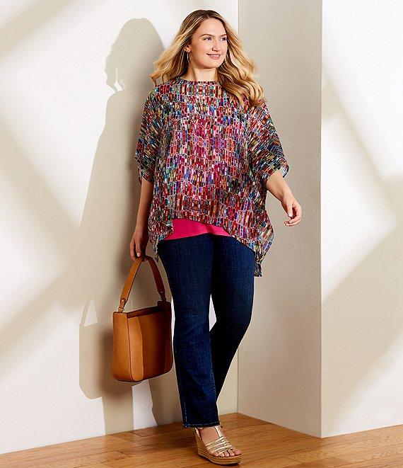 Levi's® 414 Plus Size Classic Mid Rise Straight Leg Stretch Denim Jeans Product Image