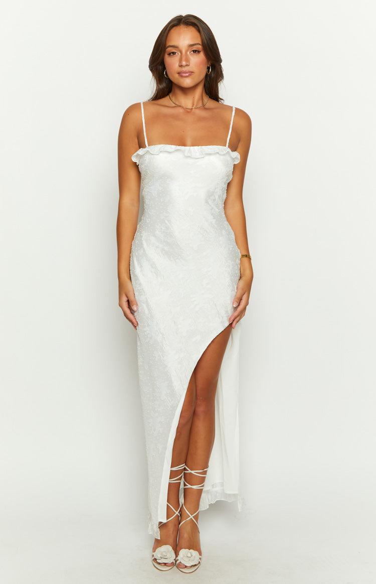 Adelaide White Maxi Dress Product Image