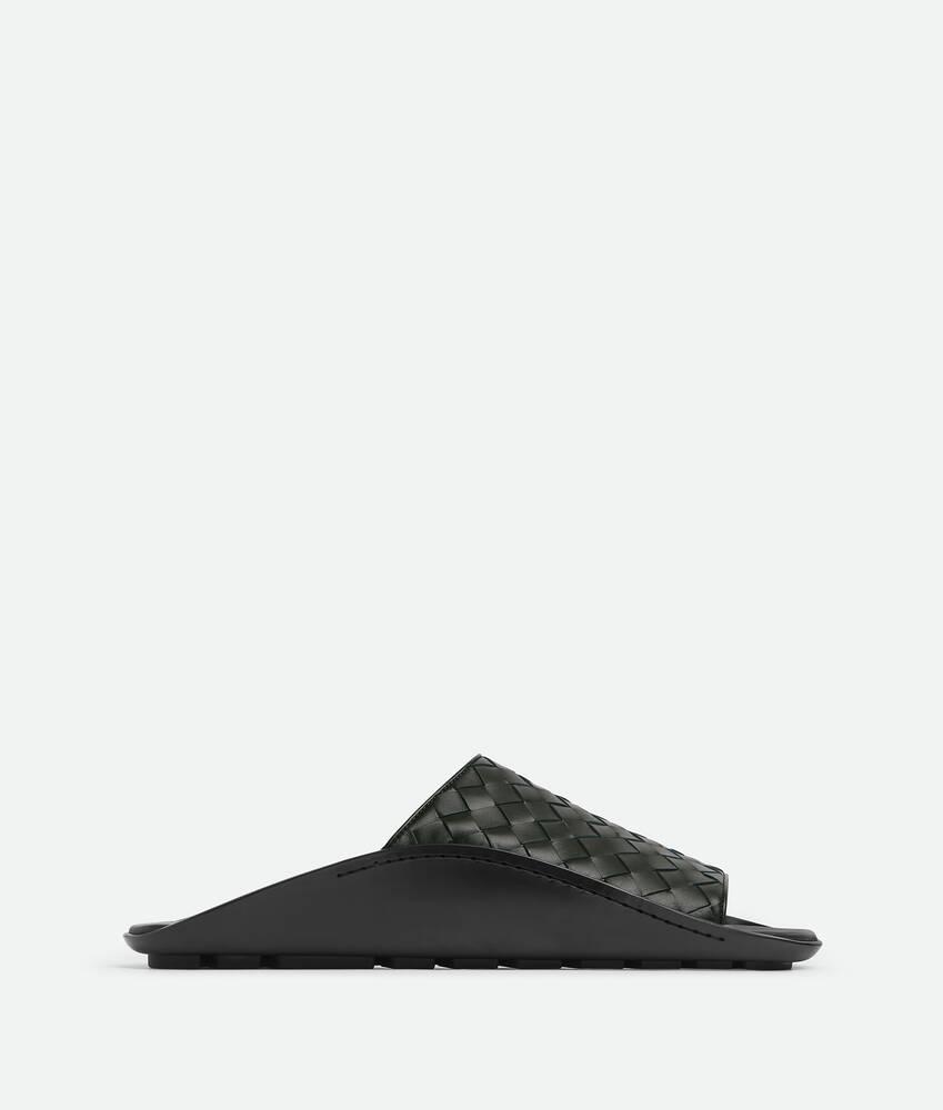 Men's Wave Mule Sandal in Dark green Product Image