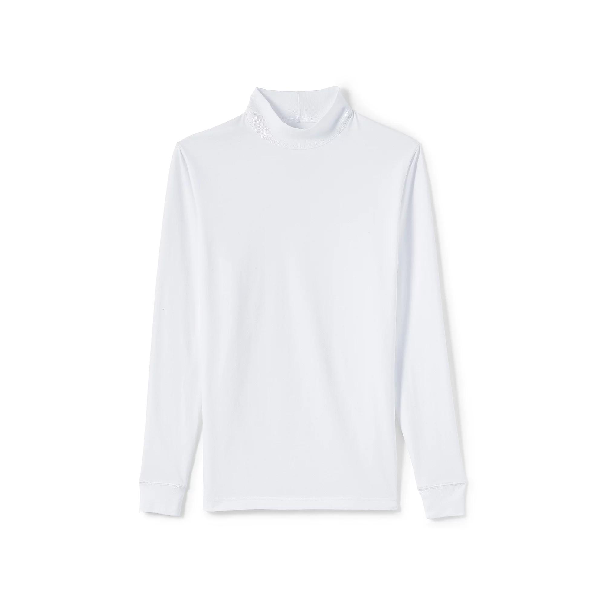 Men's Lands' End Super-T Mock Turtleneck,  Product Image