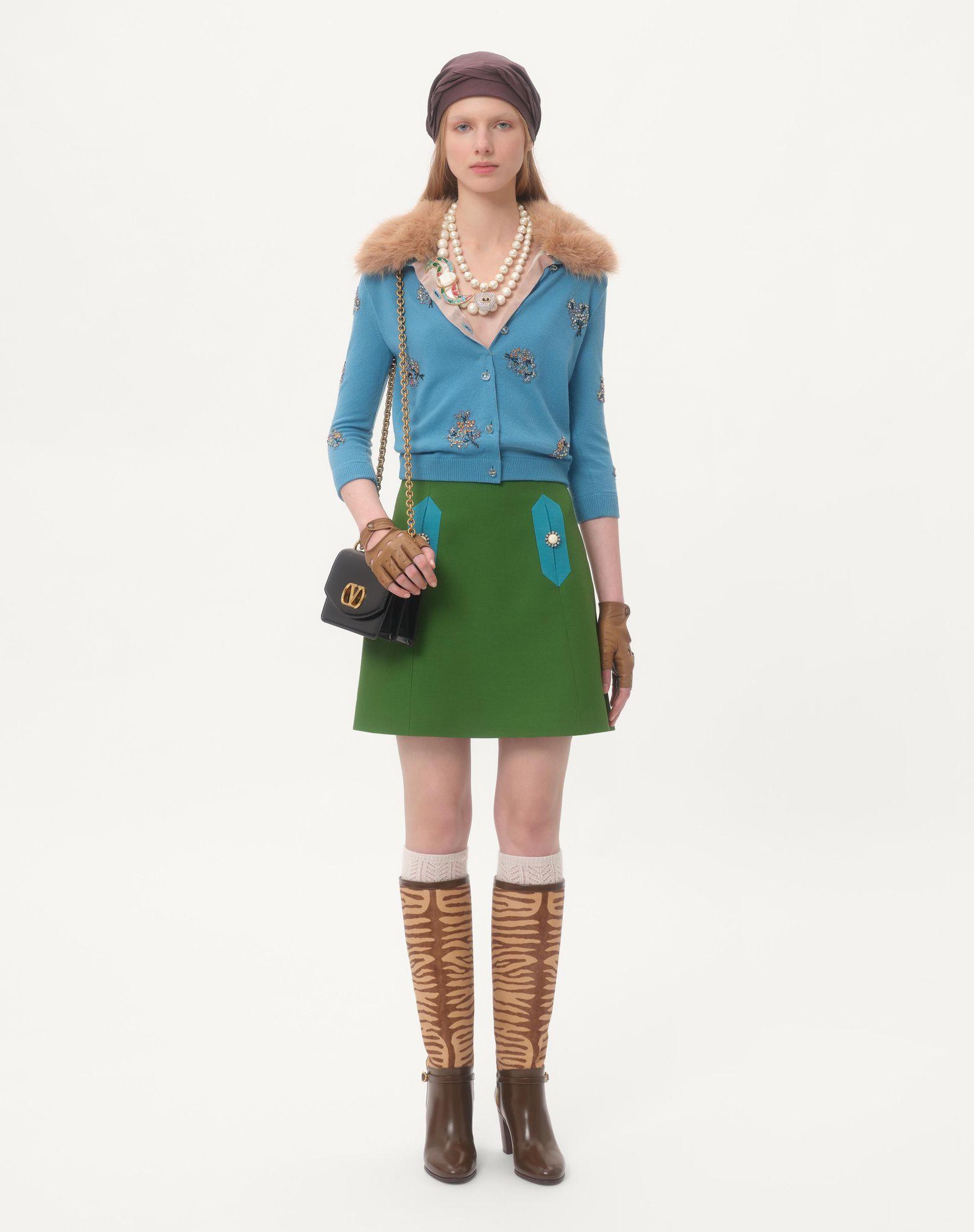 Crepe Couture Skirt  Product Image