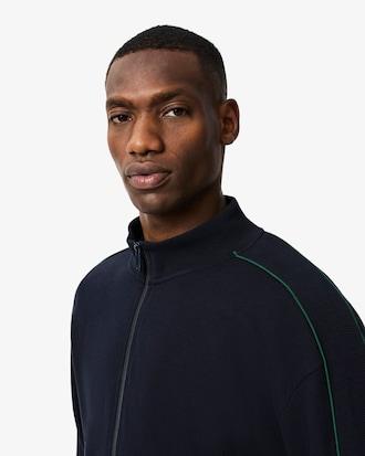 Zip-Up Lounge Sweatshirt Product Image