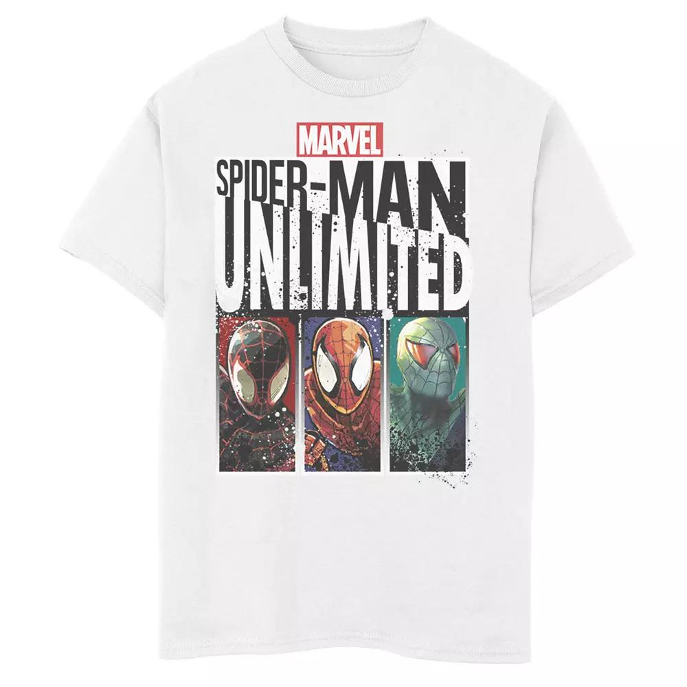 Boys 6-20 Marvel Spider-Man Unlimited Three Spiders Graphic Tee, Boy's,  Product Image