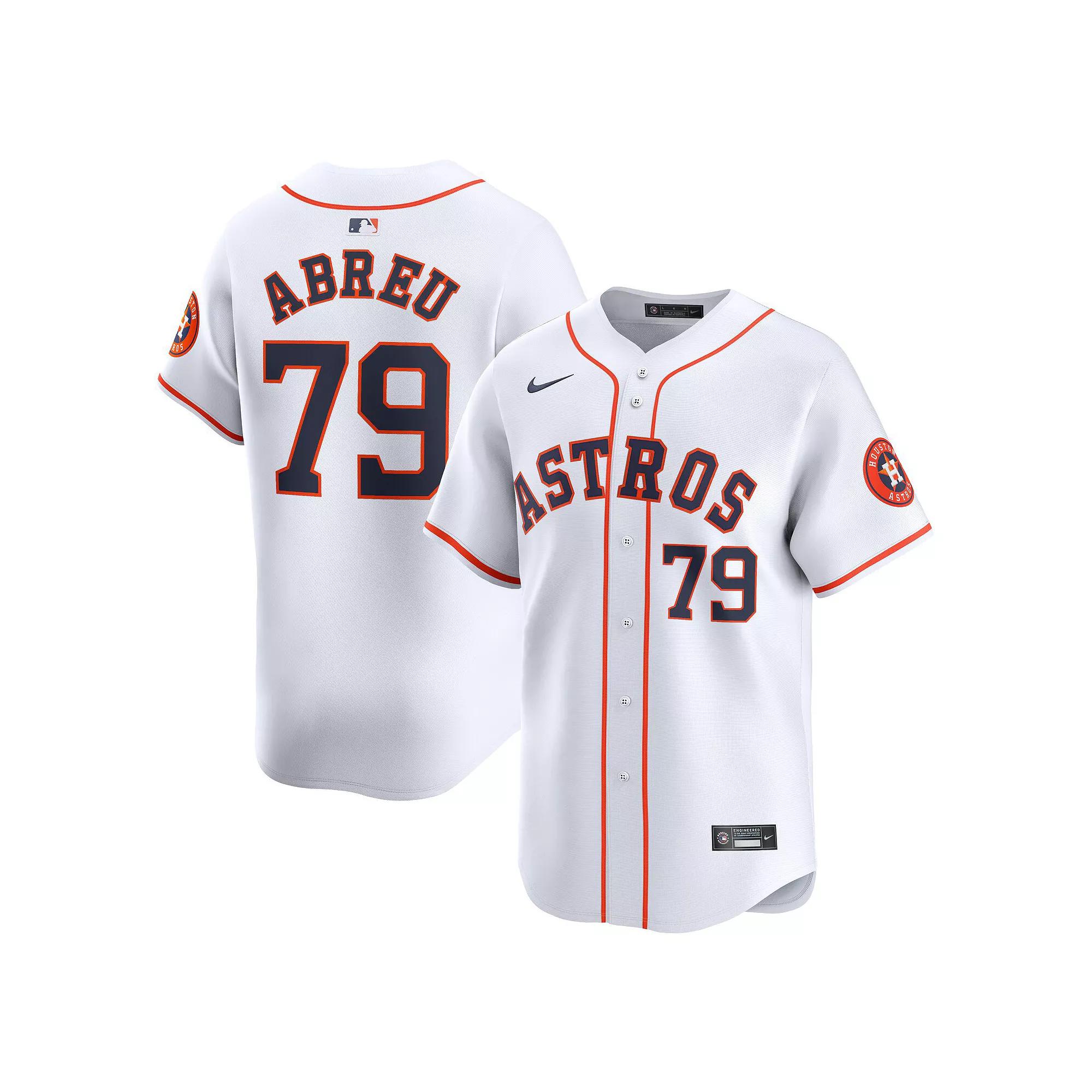 Men's Nike Jose Abreu White Houston Astros Home Limited Player Jersey,  Product Image