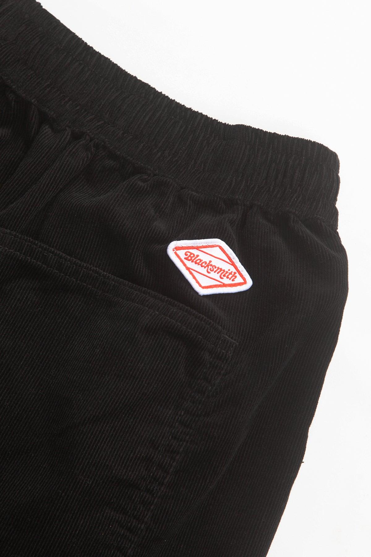 Blacksmith - Corduroy Easy Shorts - Black Product Image