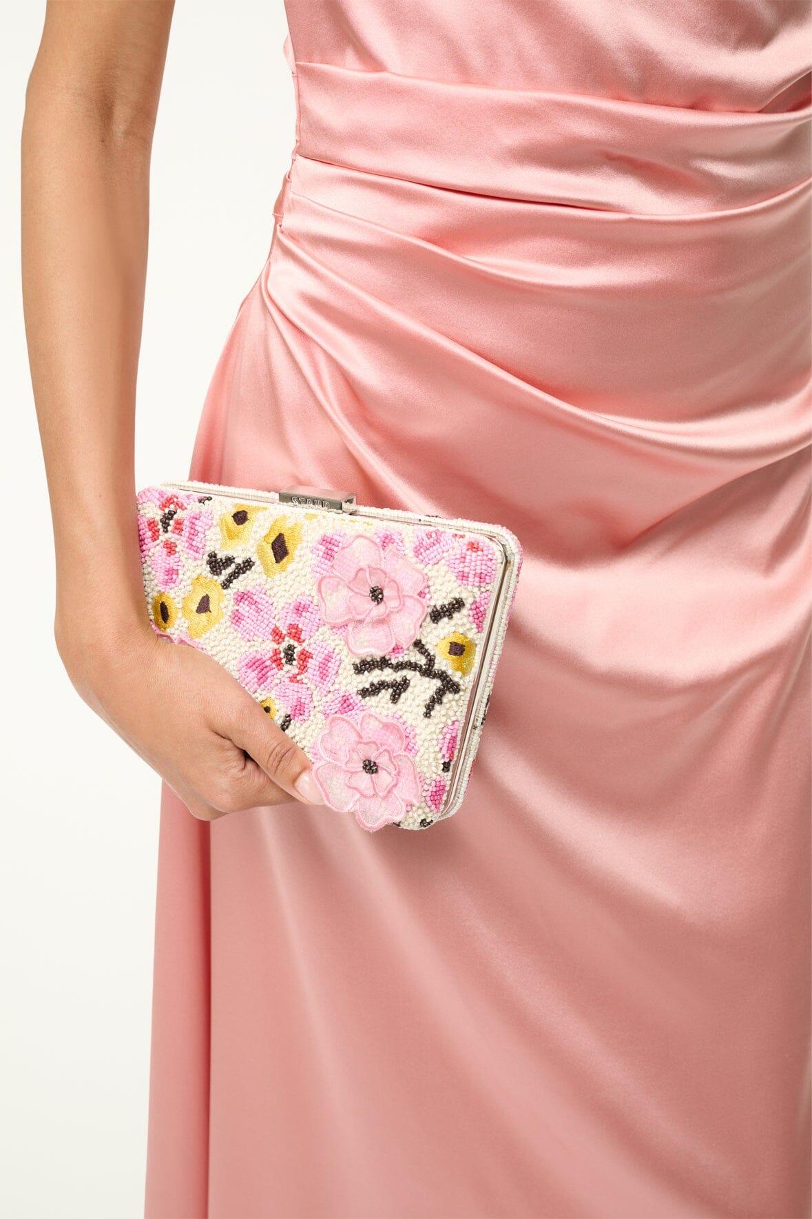 CARMELLA BEADED CLUTCH | BLOSSOM FLORAL Product Image