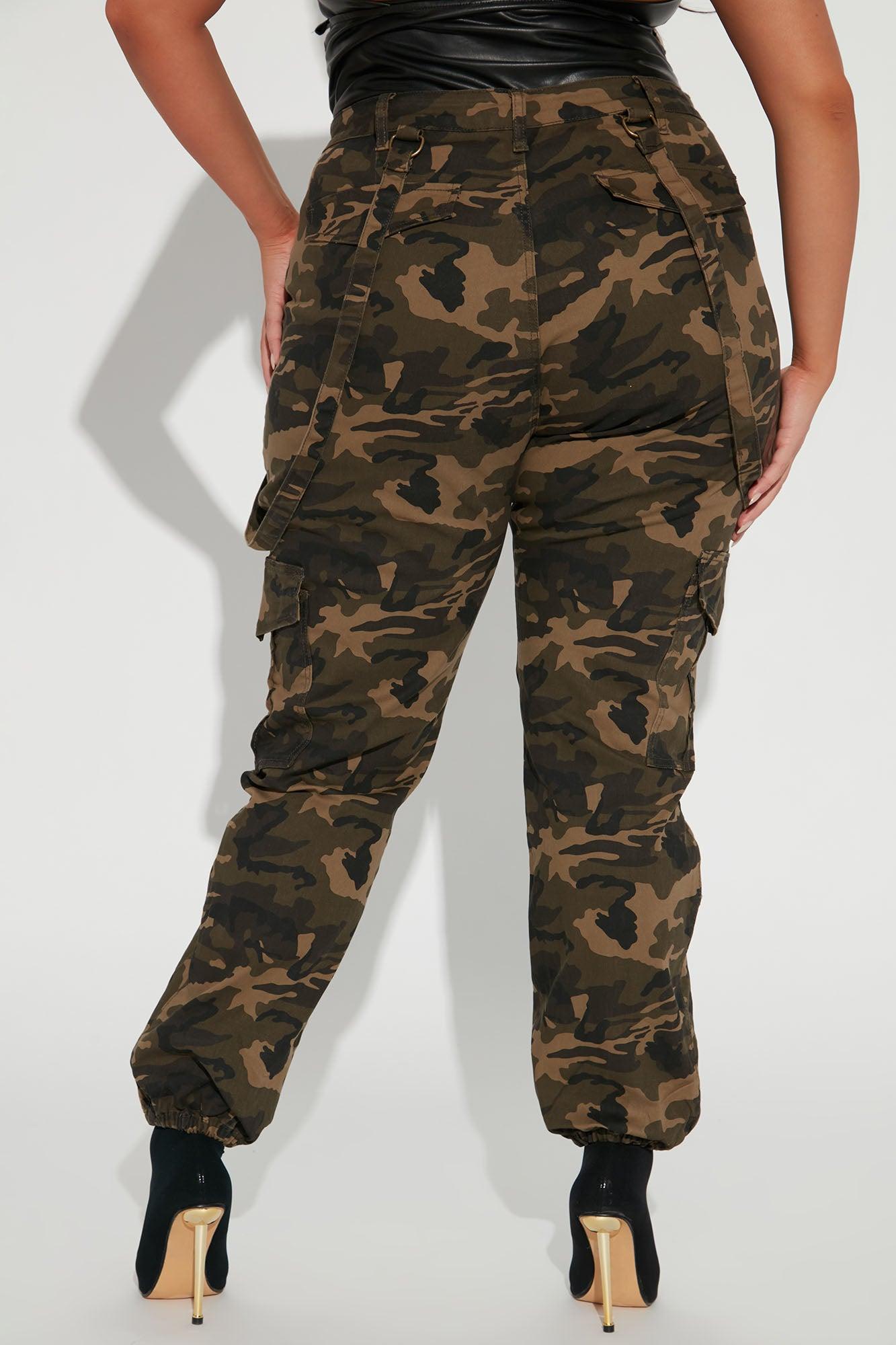Get On My Level Cargo Pants - Camouflage Product Image
