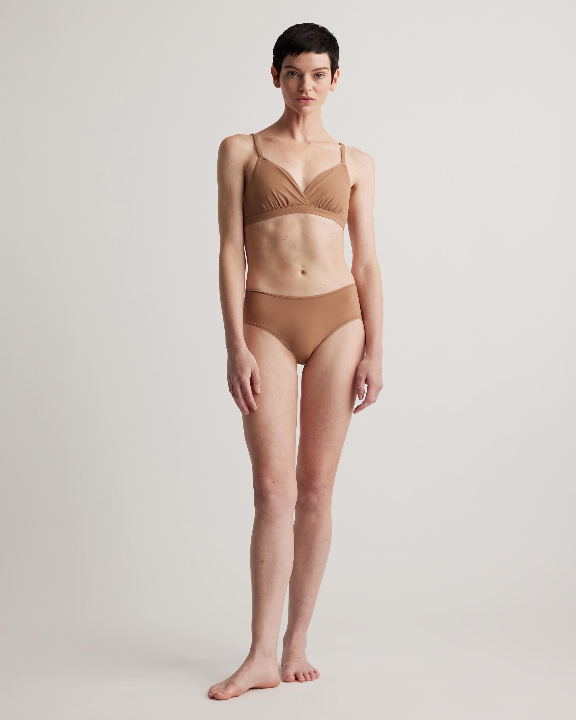 Quince | Women's Second Skin Hipster Brief Nylon/Spandex Product Image