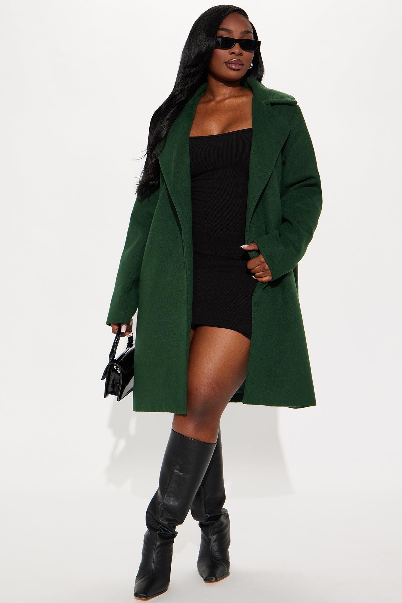 Upper East Side Coat - Hunter Product Image