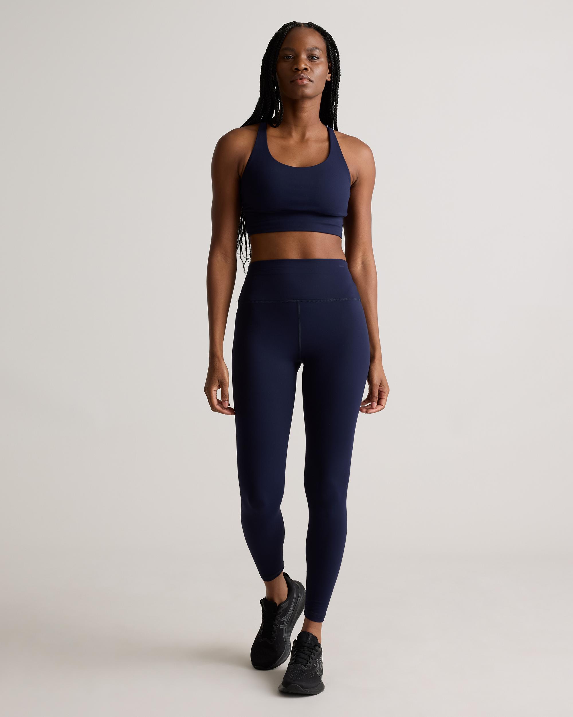 Quince | Women's Power-Up Strappy Sports Bra Nylon/Spandex Product Image