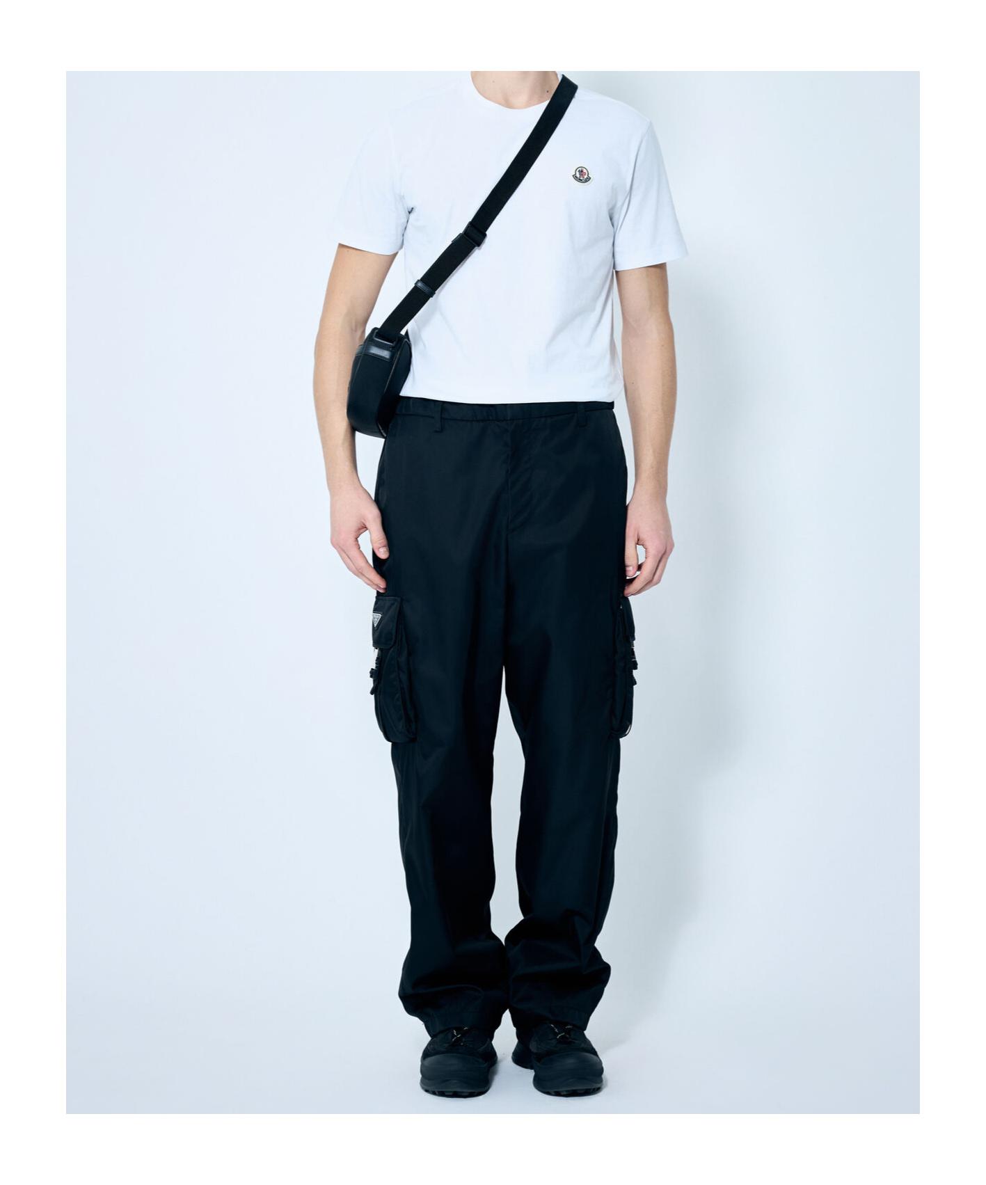 MONCLER Mens White Brand-patch Short-sleeve Pack Of Three Cotton-jersey T-shirt Product Image